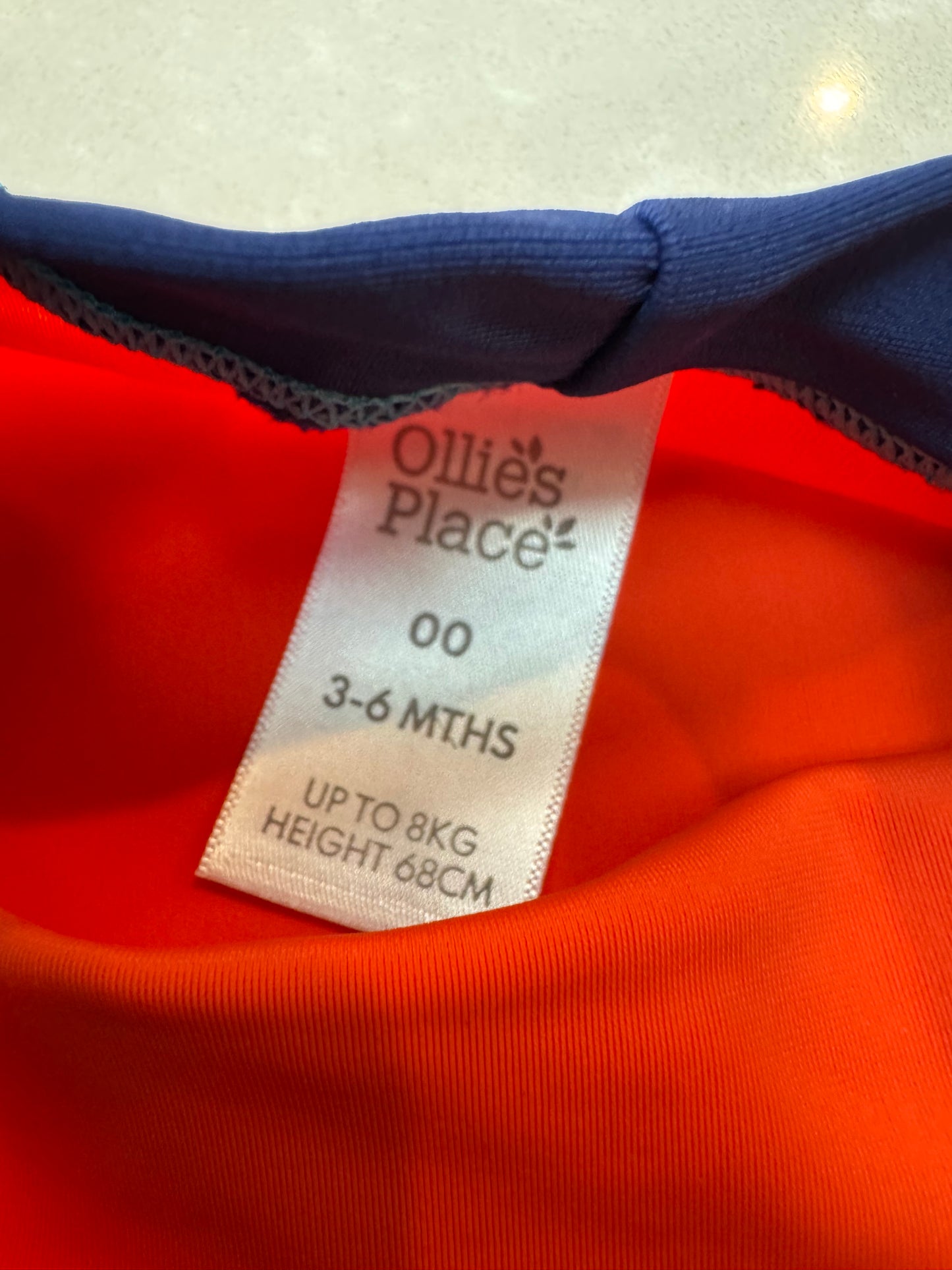 Ollie's Place Swim Set, Size 3-6 Months