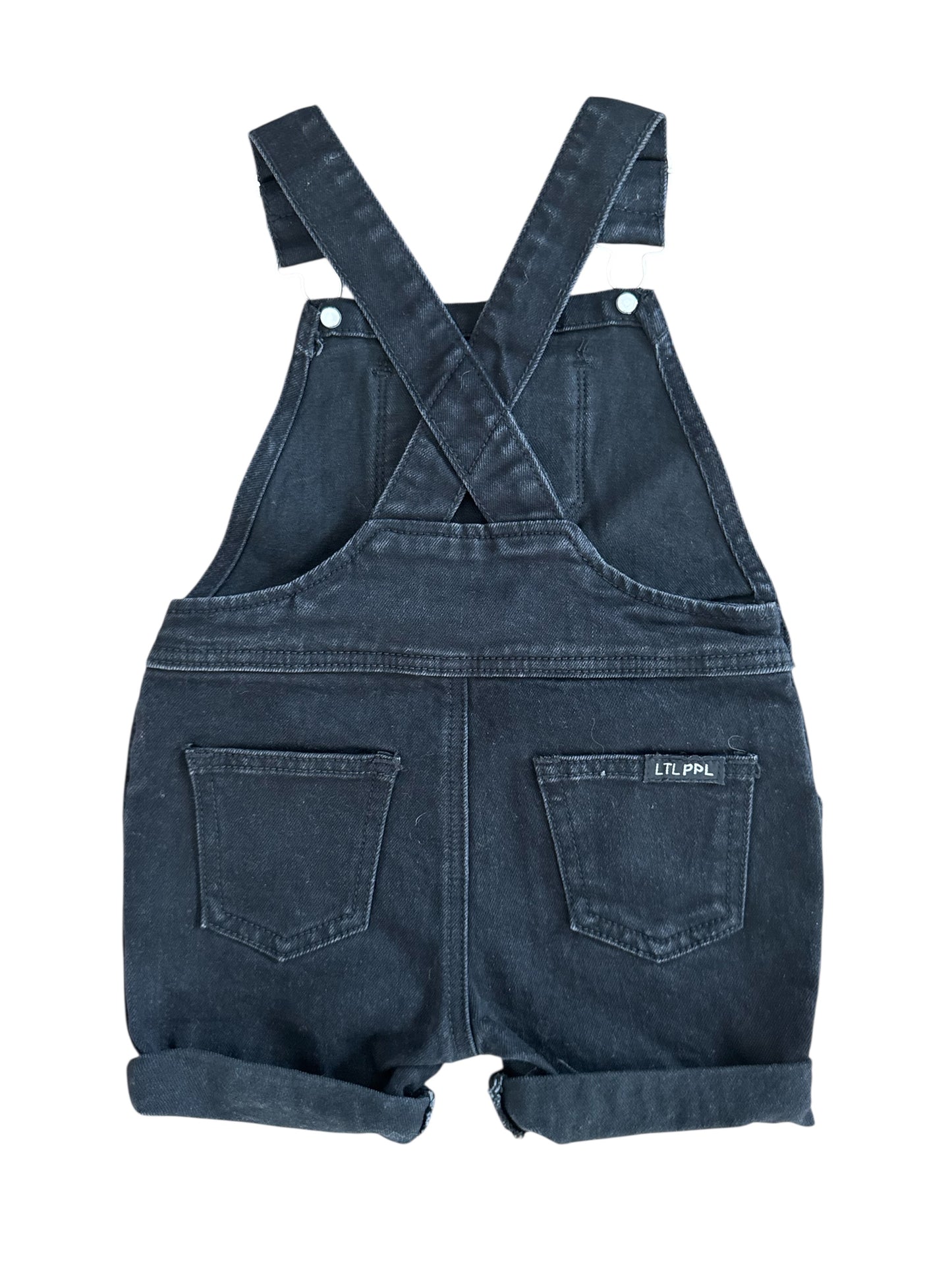 LTL PPL Denim Overalls, Size 3