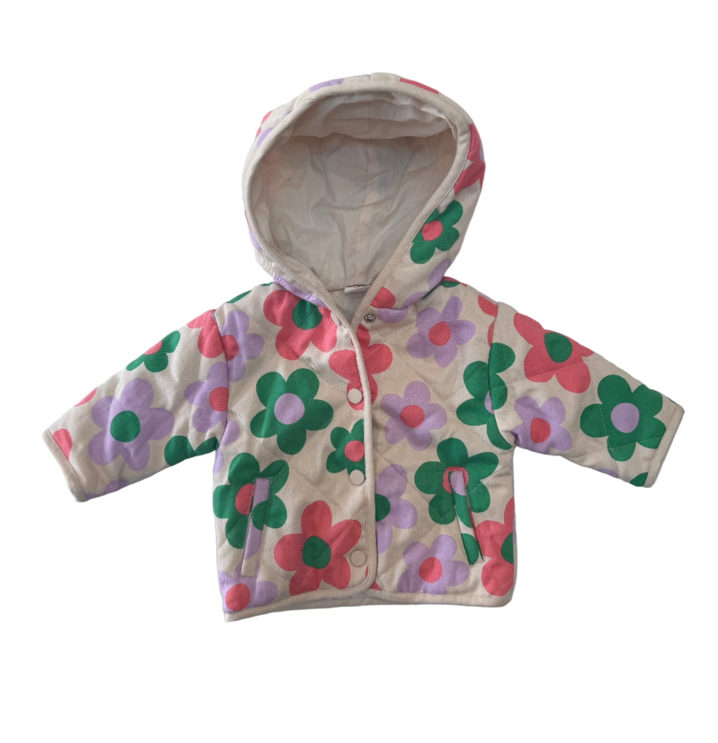 Quilted Seed Coat, Size 6-12 Months