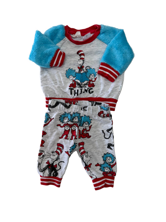 Peter Alexander Dr Seuss Pyjama Set, Size 0-3 Months