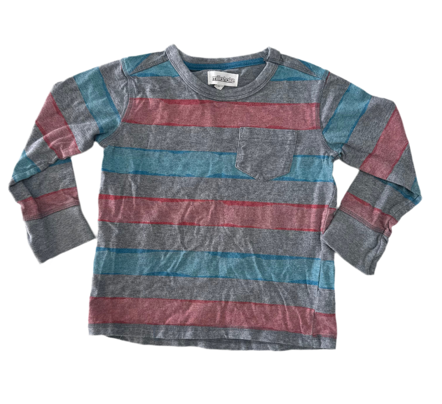 Milkshake Long Sleeve Shirt, Size 5