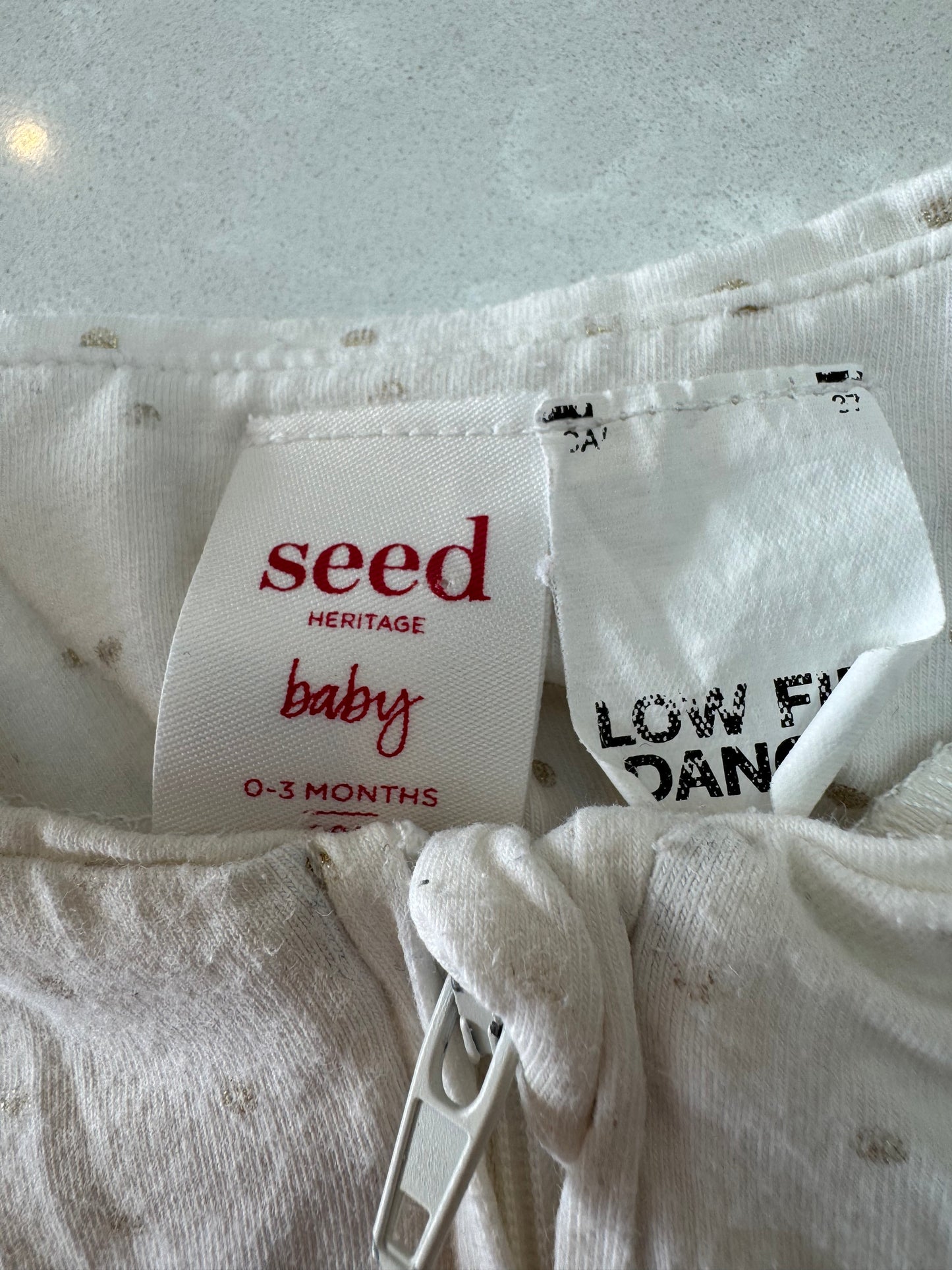 Seed Zippie, Size 0-3 Months