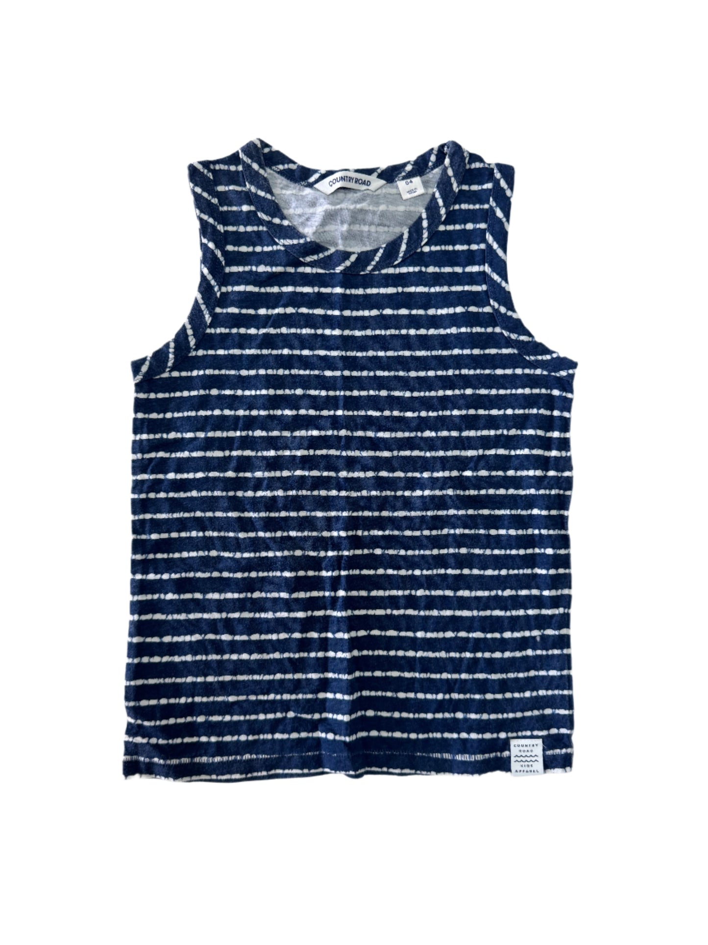 Country Road Singlet, Size 4