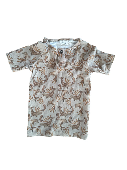 Lil’ Atelier Animal Shirt, Size 2