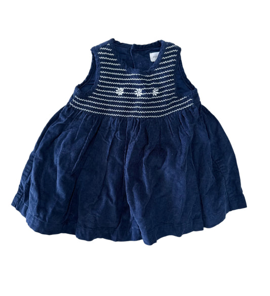 Pumpkin Patch Corduroy Dress, Size 0-3 months