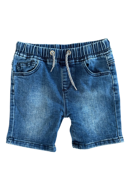 Milky Stretch Denim Shorts, Size 5