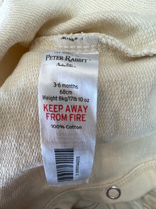 Peter Rabbit overalls, Size 3-6 months