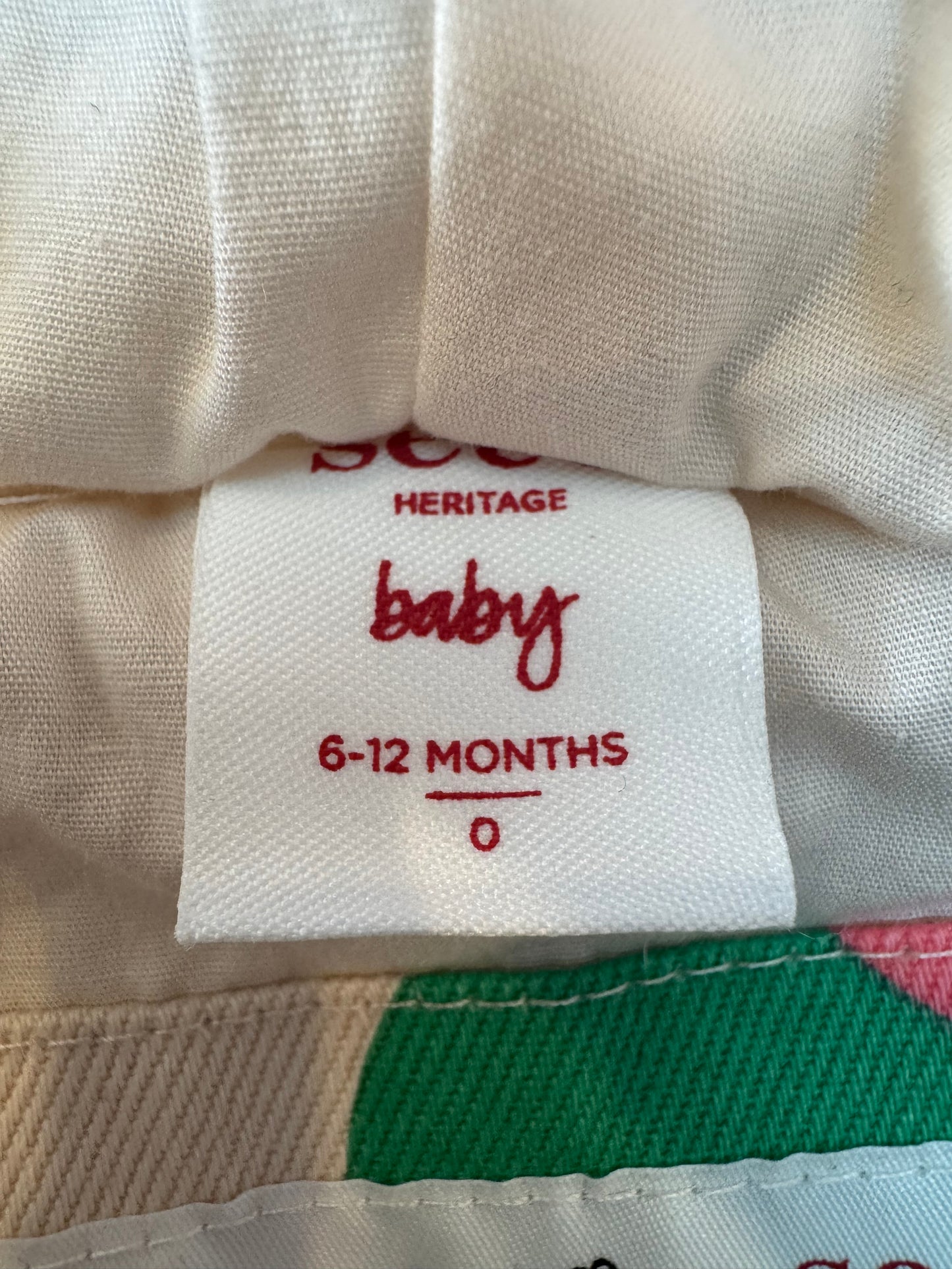 Quilted Seed Coat, Size 6-12 Months