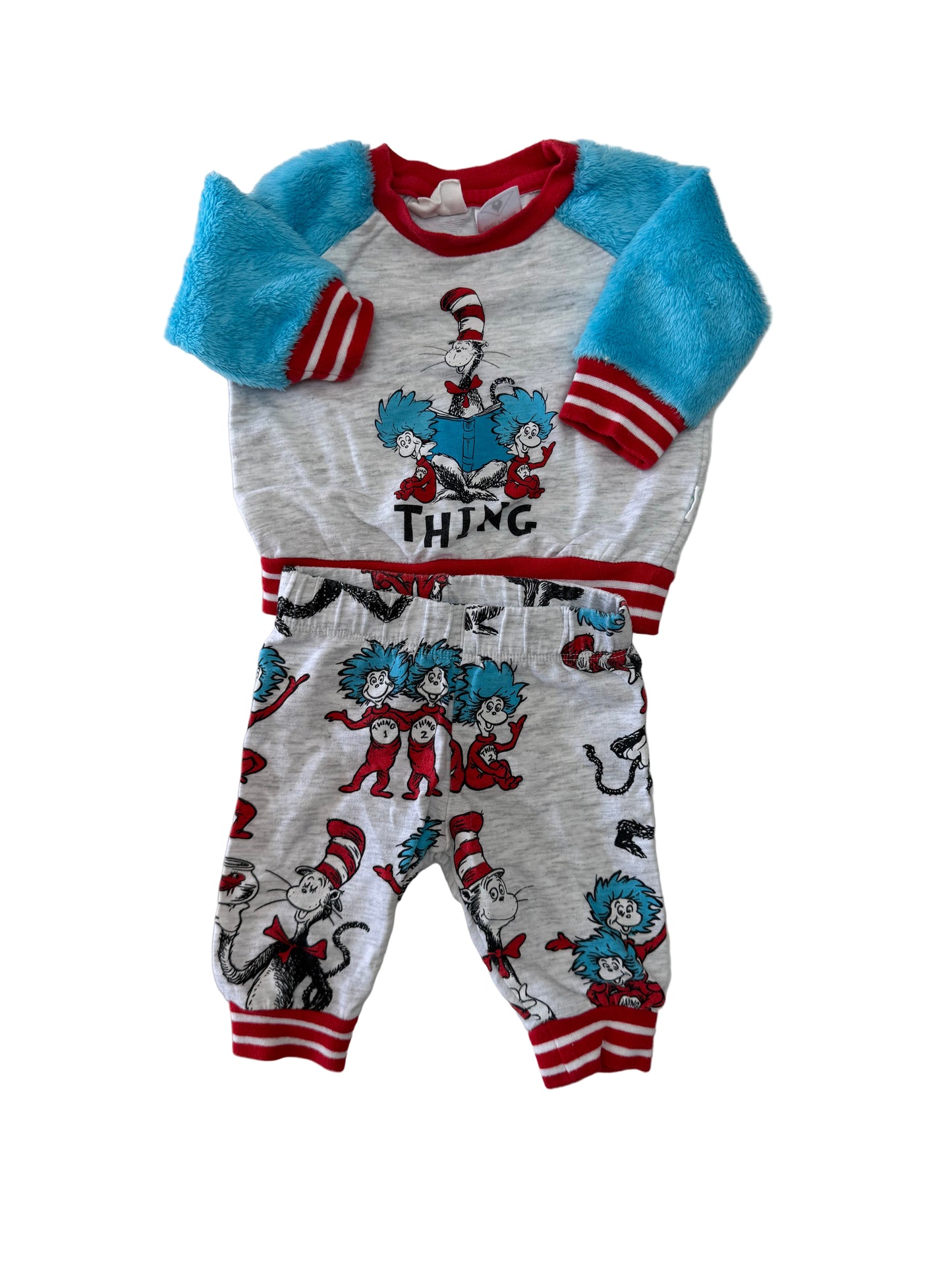 Peter Alexander Dr Seuss Pyjama Set, Size 0-3 Months